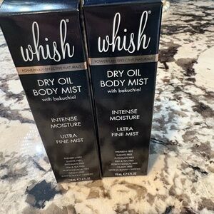Whish Black Dry Oil Body Mist with Bakuchiol Intense Moisture Set/2